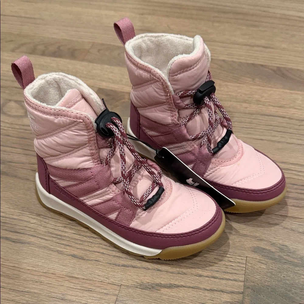 Sorel Snow Boots Pink Waterproof Winter Boots - Picture 7 of 7